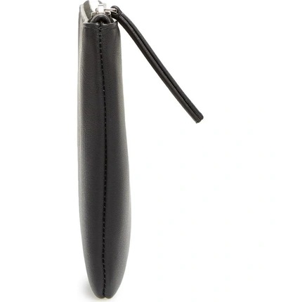 Shop Balenciaga Medium Everyday Leather Pouch In Noir/ Blanc