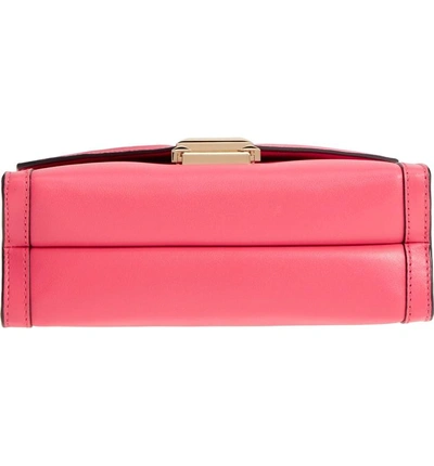 Shop Michael Michael Kors Large Whitney Leather Shoulder Bag - Pink In Rose Pink