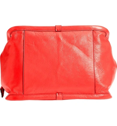 Shop Marc Jacobs Leather Sport Tote - Red In Poppy Red