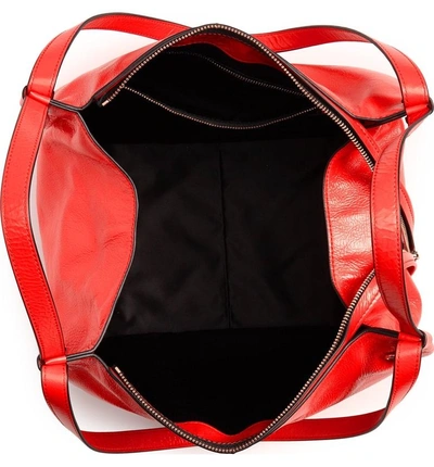 Shop Marc Jacobs Leather Sport Tote - Red In Poppy Red