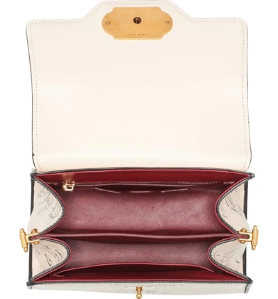 Shop Dolce & Gabbana Medium Welcome Leather Satchel - Ivory In Ivory/ Black