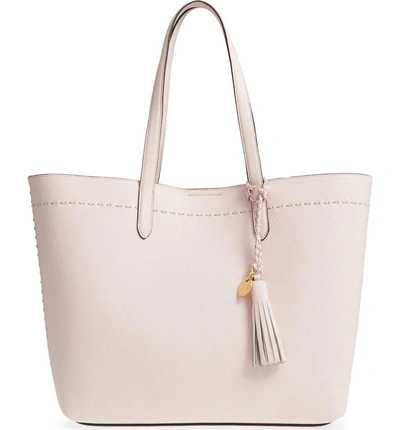 Shop Cole Haan Payson Leather Tote - Pink In Peach Blush