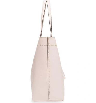 Shop Cole Haan Payson Leather Tote - Pink In Peach Blush