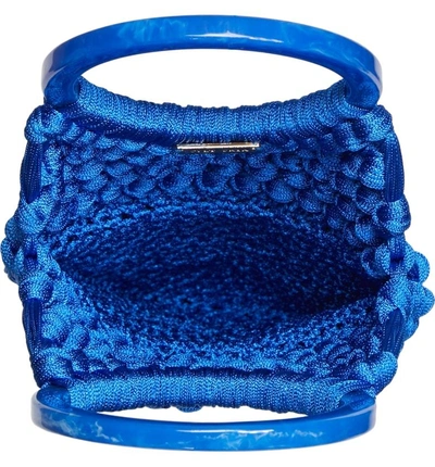 Shop Cult Gaia Mini Tassel Bag - Blue In Cobalt