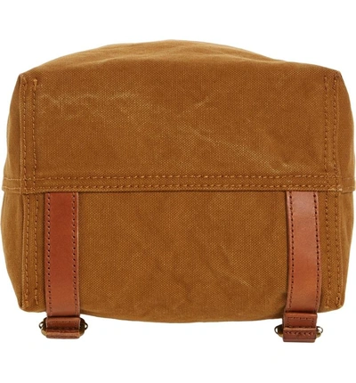 Shop Madewell Somerset Canvas Backpack - Brown In Acorn