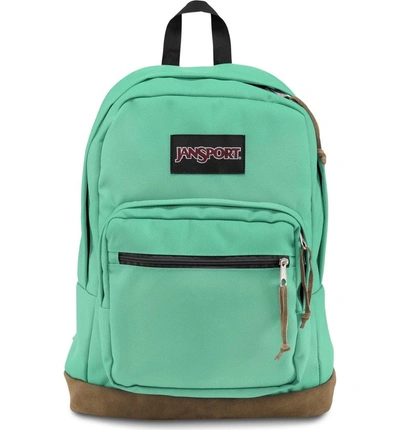 Shop Jansport Right Pack Backpack - Green In Cascade