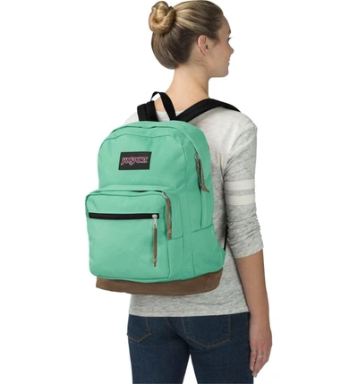 Shop Jansport Right Pack Backpack - Green In Cascade