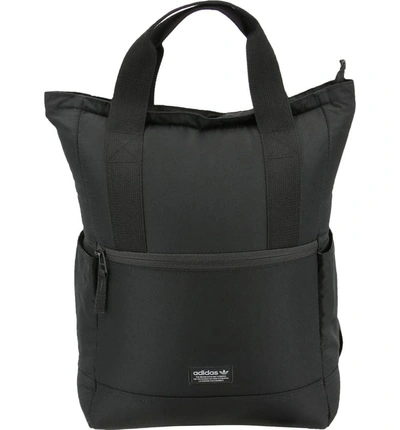 Shop Adidas Originals Originals Tote Pack Ii Backpack - Black