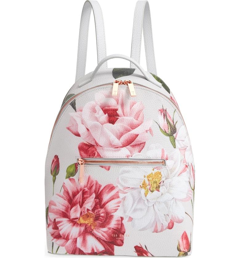 ted baker grey backpack