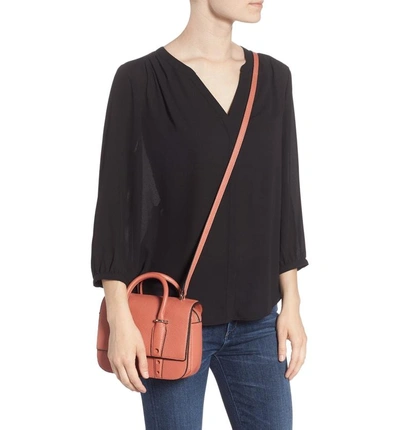 Shop Danielle Nicole Kinsley Leather Crossbody Bag - Red