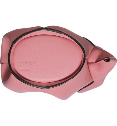 Shop Loewe 'mini Elephant' Crossbody Bag - Pink In Candy