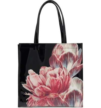 Shop Ted Baker Tranquility Large Icon Tote - Black