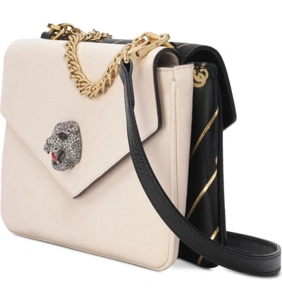 Shop Gucci Thiara Colorblock Shoulder Bag - Black In Nero Oro/ Mystic White Multi