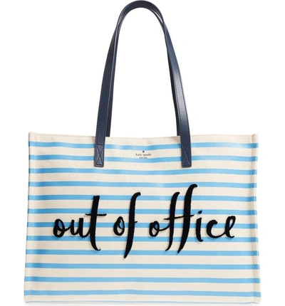 kate spade canvas tote bag