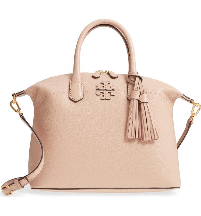 tory burch mcgraw slouchy leather satchel