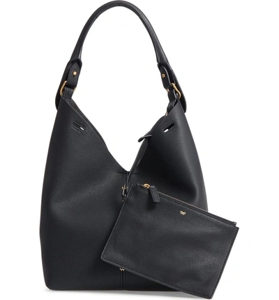 Anya Hindmarch Small Leather Bucket Bag - Black | ModeSens