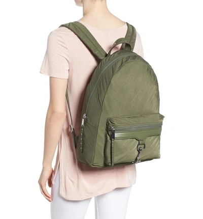 Shop Rebecca Minkoff Always On Mab Backpack In Olive