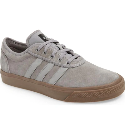 Adidas Originals Adidas Men's Adi-ease Skate Shoe In Solid Grey/ Solid  Grey/ Gum | ModeSens