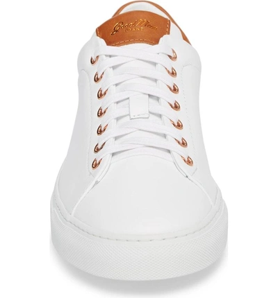 Shop Good Man Brand Legend Low Top Sneaker In White/ Vachetta Leather