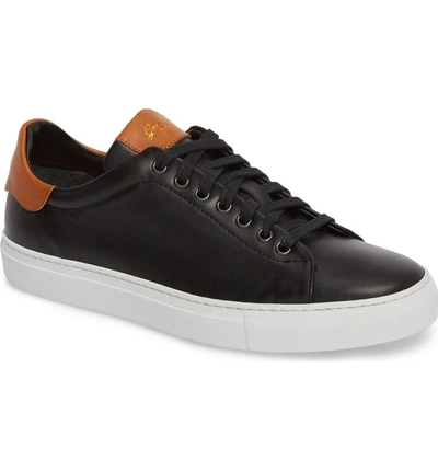 Shop Good Man Brand Legend Low Top Sneaker In Black/ Vachetta Leather