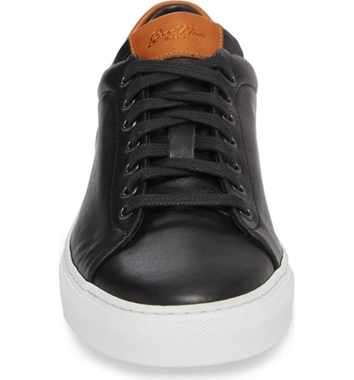 Shop Good Man Brand Legend Low Top Sneaker In Black/ Vachetta Leather