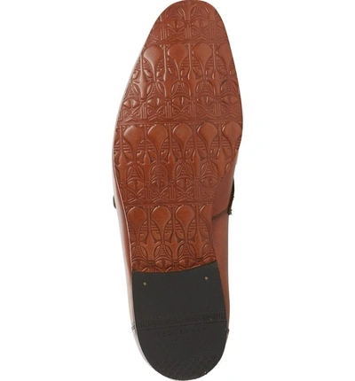 Shop Ted Baker Grafit Tassel Loafer In Tan Leather