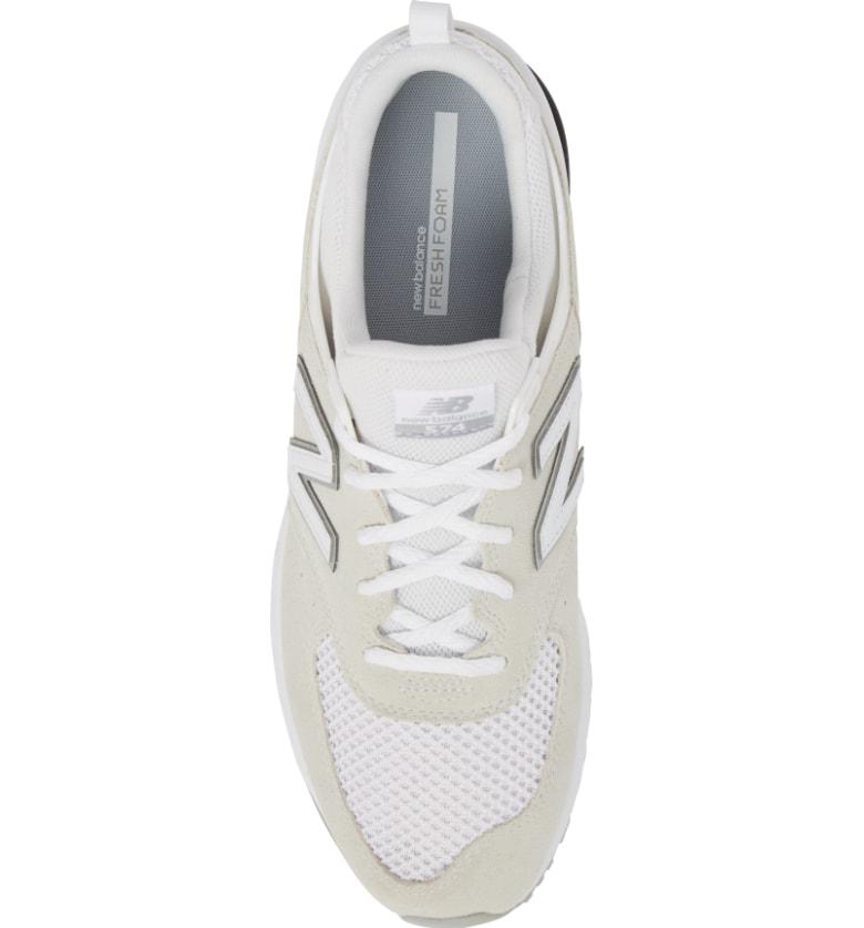 New Balance Men S 574 Sport Casual Sneakers From Finish Line In Grey Modesens