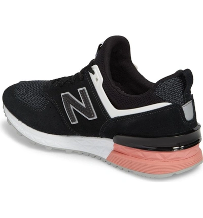 Shop New Balance 574 T3 Sport Sneaker In Black