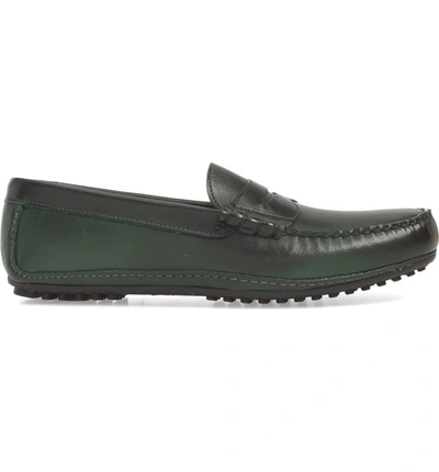 Shop Allen Edmonds Siesta Key Penny Loafer In Green Leather