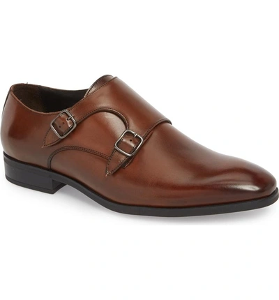 Shop To Boot New York Benjamin Double Monk Strap Shoe In Tmoro Leather