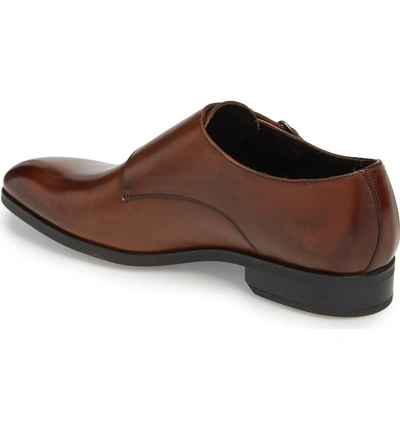 Shop To Boot New York Benjamin Double Monk Strap Shoe In Tmoro Leather