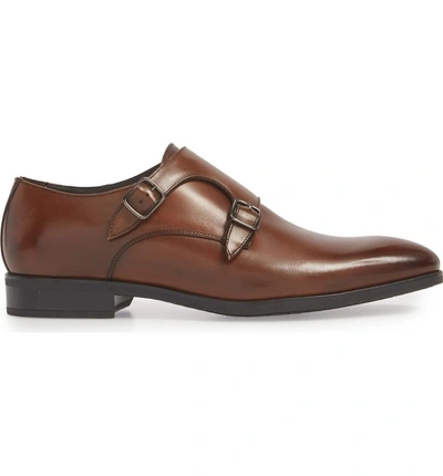 Shop To Boot New York Benjamin Double Monk Strap Shoe In Tmoro Leather