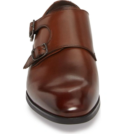 Shop To Boot New York Benjamin Double Monk Strap Shoe In Tmoro Leather