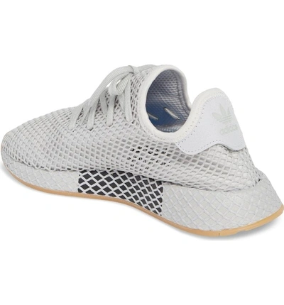 Shop Adidas Originals Deerupt Runner Sneaker In Grey
