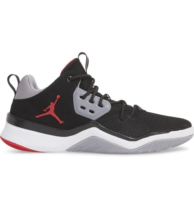 Shop Nike Jordan Dna Sneaker In Black/ Gym Red/ White