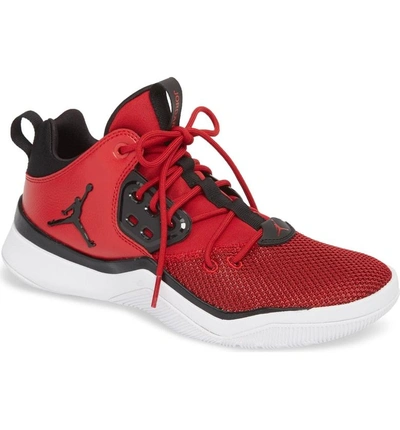 Shop Nike Jordan Dna Sneaker In Gym Red/ Black/ White
