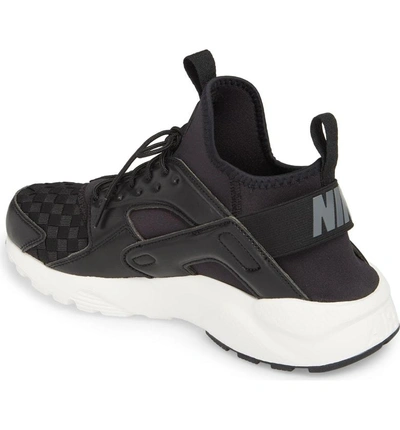 Shop Nike Air Huarache Run Ultra Se Sneaker In Black/ Dark Grey/ Sail