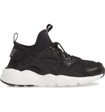 Shop Nike Air Huarache Run Ultra Se Sneaker In Black/ Dark Grey/ Sail