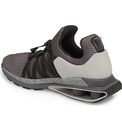 Nike Men's Shox Gravity Casual Sneakers From Finish In Atmosphere Grey/black-thu | ModeSens