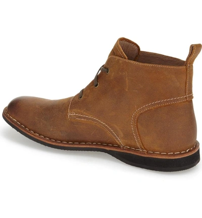 Shop Andrew Marc Dorchester Chukka Boot In Tenor/ Deep Natural Leather