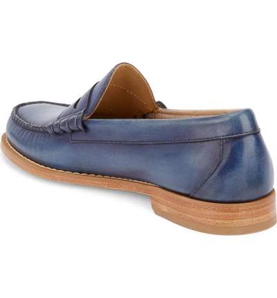 Shop G.h. Bass & Co. 'larson - Weejuns' Penny Loafer In Navy/ Navy Leather