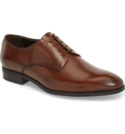 Shop To Boot New York Dwight Plain Toe Derby In Tmoro Leather