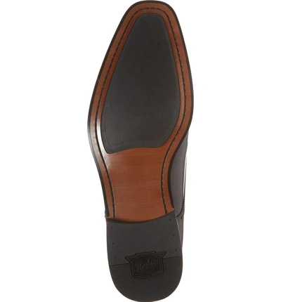 Shop Florsheim Belfast Single Strap Monk Shoe In Black Leather