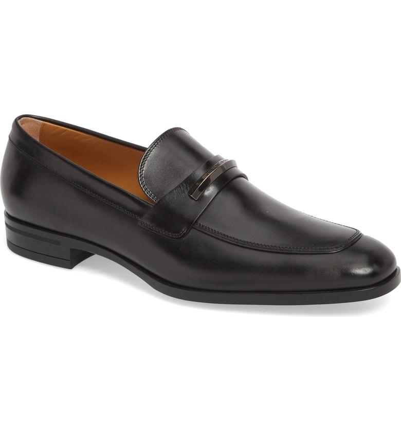 hugo boss portland solid bit loafer