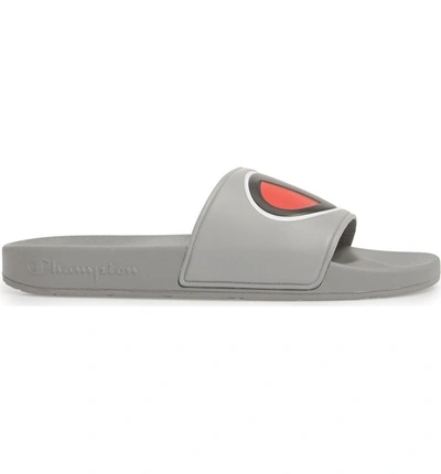 Shop Champion Ipo Sports Slide Sandal In Grey