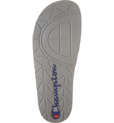 Shop Champion Ipo Sports Slide Sandal In Grey