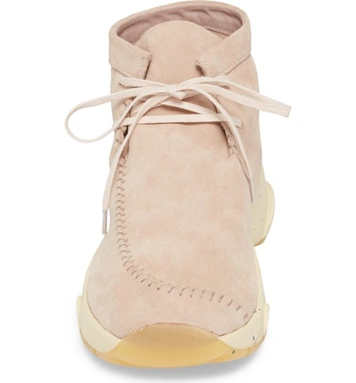 Shop Clearweather Castas Asymmetrical Chukka Sneaker In Rose Dust
