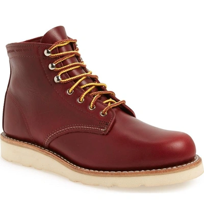 Shop Wolverine 1000 Mile Wedge Boot In Red