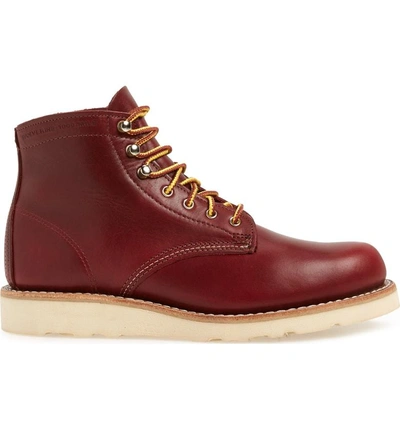 Shop Wolverine 1000 Mile Wedge Boot In Red