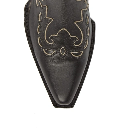 Shop Calvin Klein 205w39nyc Cal Calvert Cowboy Boot In Black